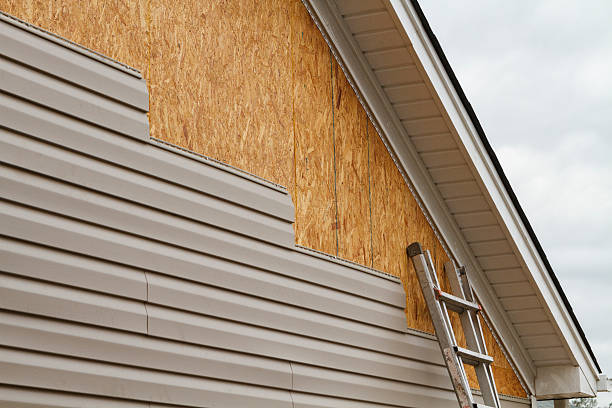 Professional Siding Repair technician working in Rixeyville, VA